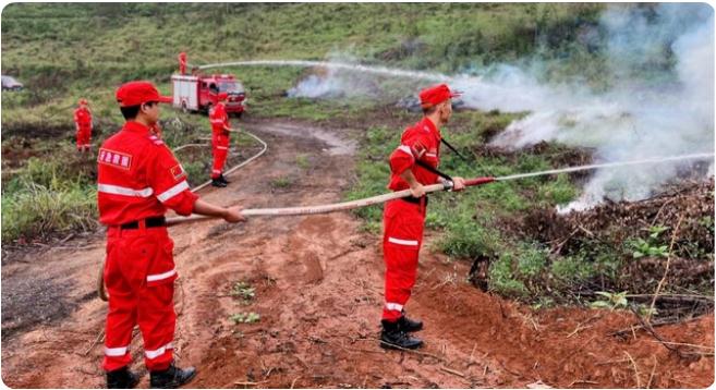 以練為戰(zhàn)，應(yīng)急演練正當時|永興縣太和鎮(zhèn)開展森林防火應(yīng)急演練