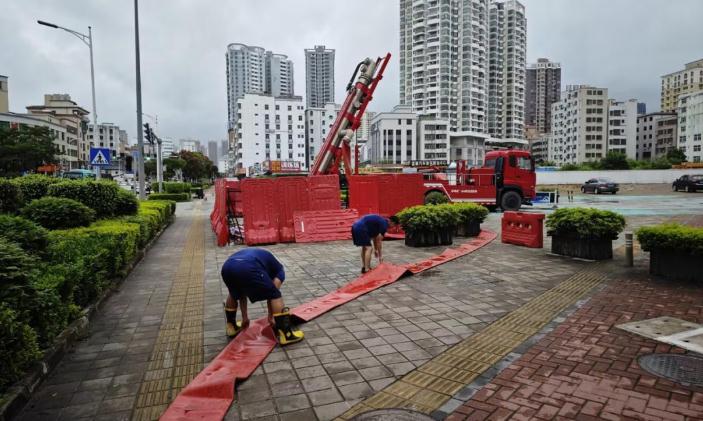 聞“汛”而動！他們沖在防汛抗臺第一線！